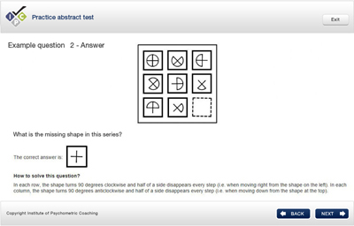 Example question 2 - Answer