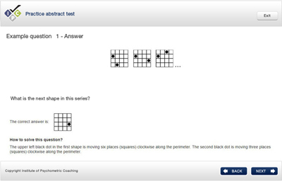 Example question 1 - Answer